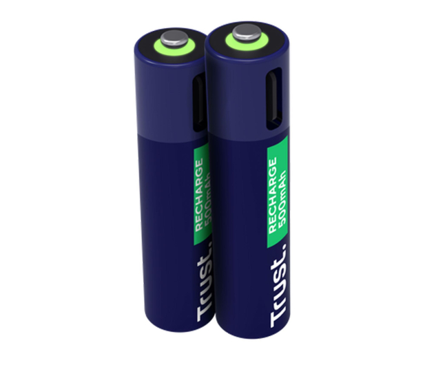 TRUST USB-C RECHARGEABLE BATTERIES 2P - AAA - 1321007 - zdjęcie 2